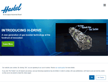 Tablet Screenshot of haskel.com